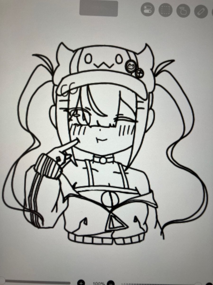 94111iorimaru's tweet photo. トワ様描いてみました！！久しぶりのデジタルです！！
塗りなど背景が残念な感じですが、可愛く描けたと思います！！
＃常闇トワ　#デジタルイラスト https://t.co/73IjvDmMr4