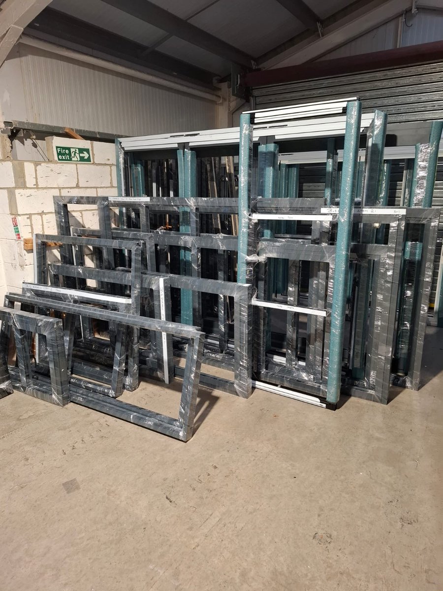 framefastuk's tweet image. Our aluminium department has been busy—loads of completed jobs are ready to head out to our customers!

It’s always great to see our top-quality windows and doors on their way to bring your projects to life.

#framefast #aluminium #windowsanddoors #readyfordelivery