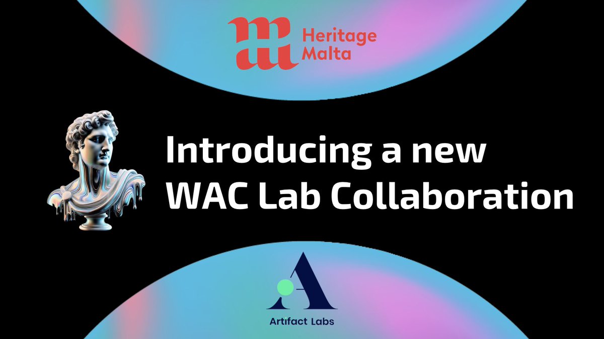 We Are Museums (@wearemuseums) on Twitter photo Welcome Heritage Malta & <a href="/ArtifactLabs_/">Artifact Labs</a> to WAC Lab
✨Their mission? Explore the tech feasibility of a decentralized catalog system to authenticate + preserve 3D artifacts
✨The challenge? Create an accessible + searchable depository of scanned artifacts w/ metadata
Stay tuned Welcome Heritage Malta & <a href="/ArtifactLabs_/">Artifact Labs</a> to WAC Lab
✨Their mission? Explore the tech feasibility of a decentralized catalog system to authenticate + preserve 3D artifacts
✨The challenge? Create an accessible + searchable depository of scanned artifacts w/ metadata
Stay tuned