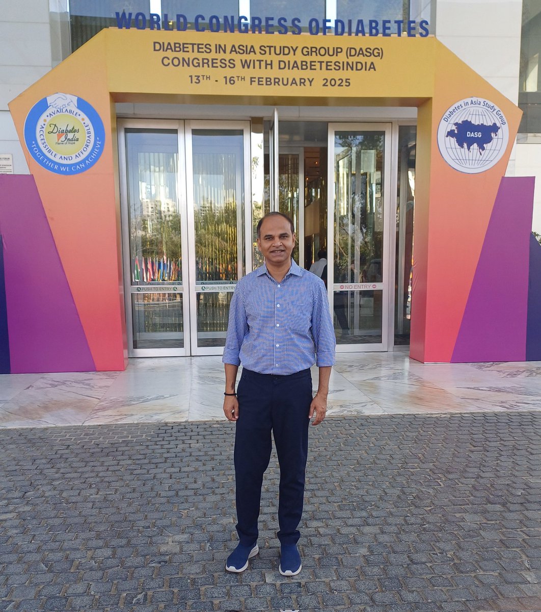 *Diabetes India World Congress on Diabetes, Ahmedabad2025
Professor Dr.Simon Griffin*
Lead MRC Investigator
*Prevention of Diabetes*,University of *Cambridge* UK 🤝 🇮🇳 🇬🇧