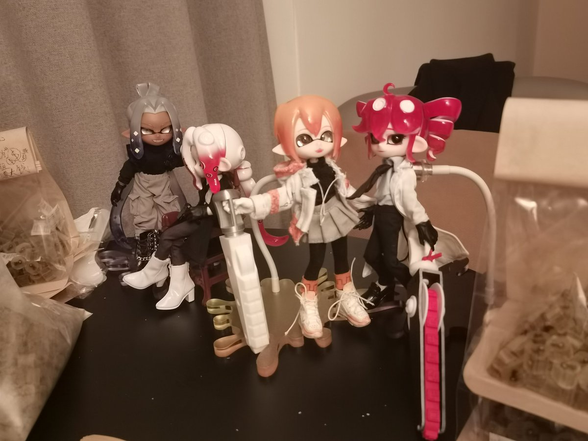 #ob11 #Splatoon3 #足立レイ #重音テト #OC 
cute🥺❤️love