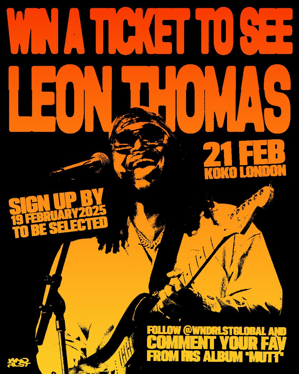 Missed out on <a href="/leonthomas/">Leon Thomas</a> tickets last month? Well we are giving one lucky person ticket this Friday! 🎤

Head over to our instagram to be in the chance of winning! 

bit.ly/4hE0WFR