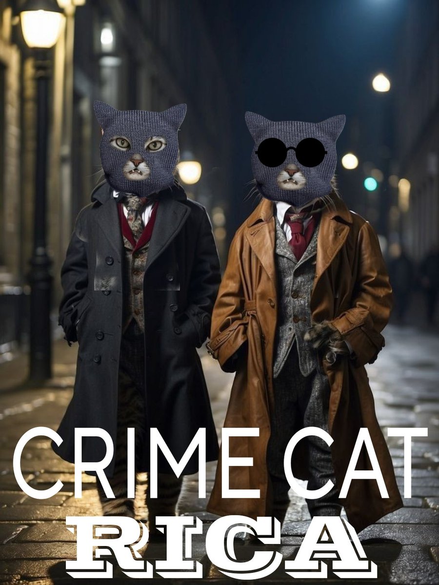 Good Morning !

Crime Cat Still here. 
JOB NOT FINISHED !

#CRIME #CAT $RICA