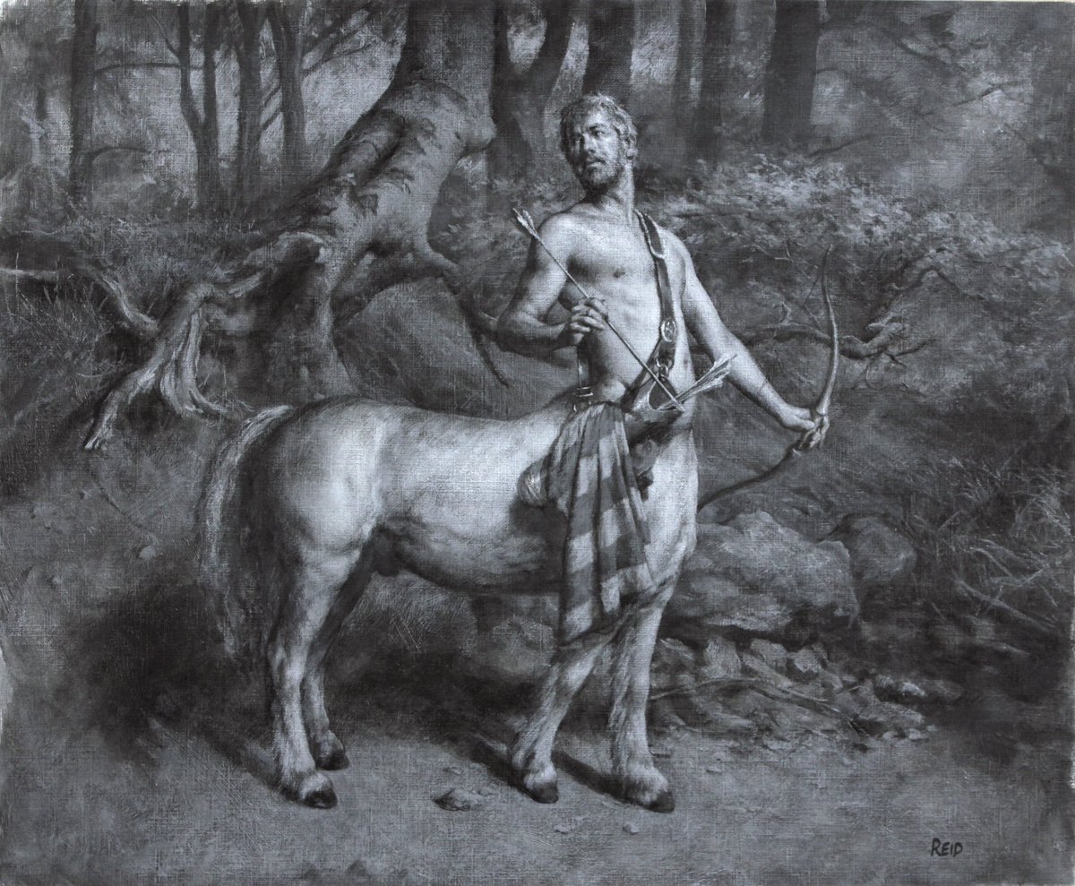 GM!! ‘Centaur’
Acrylics &amp; Inks.