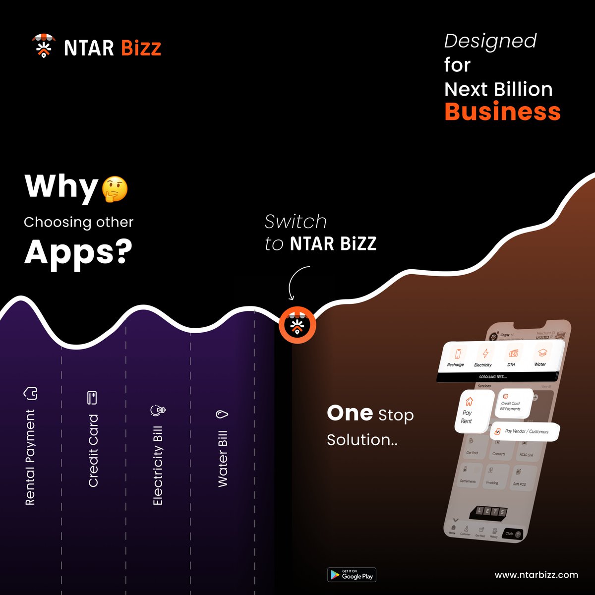 NTARBusiness's tweet image. 🚀Empowering small and medium businesses with faster, smarter invoice generation solutions. 📷 With NTAR Bizz, focus on what truly matters – growing your business!  
 
🔗Install now - play.google.com/store/apps/det…

#InvoiceSolutions #BusinessSolutions #FinancialGrowth