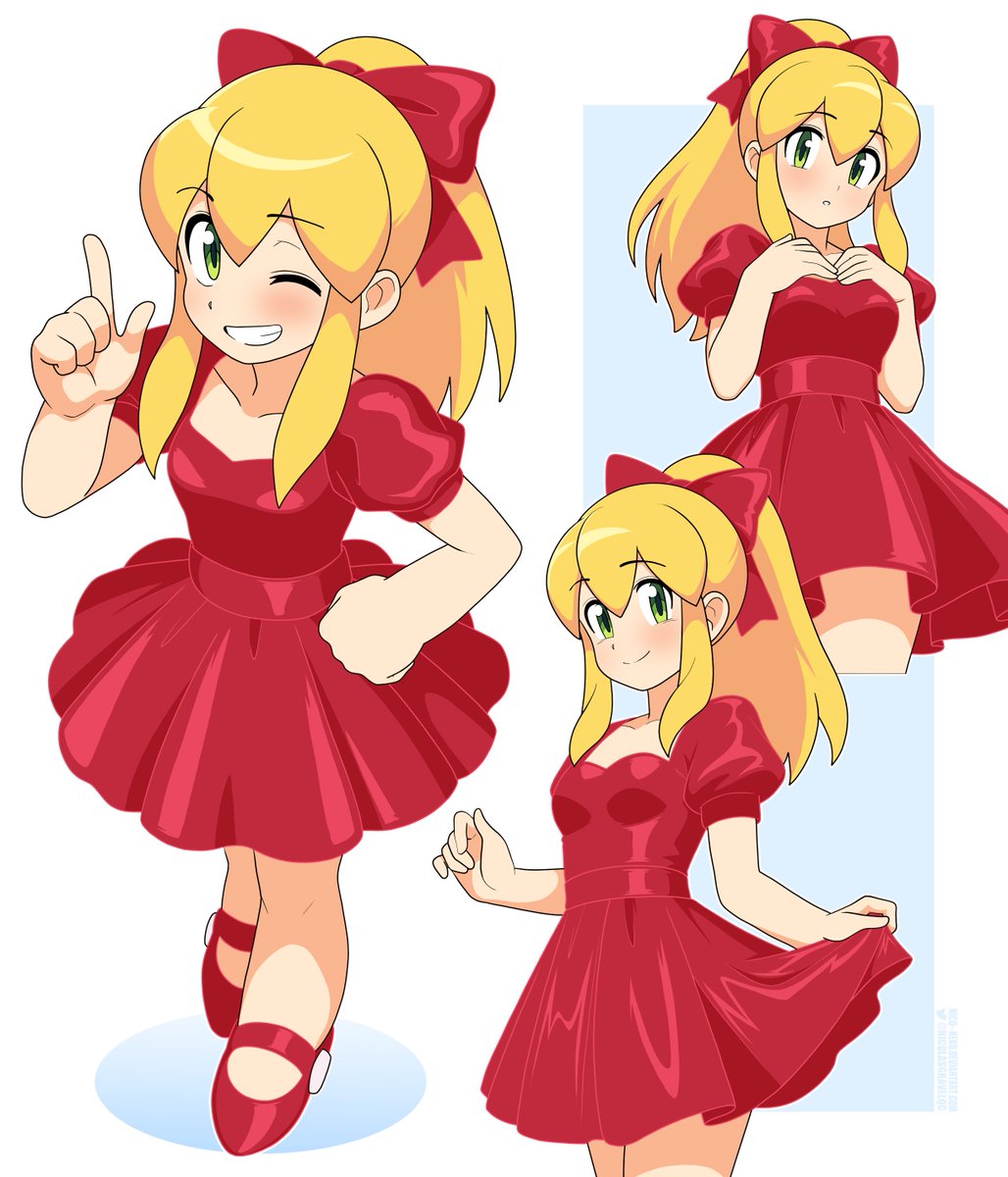 NicolasGravelQC's tweet photo. ❤️ Have some red Rolls! ✨ #Roll #MegaMan https://t.co/t6rCmor14j