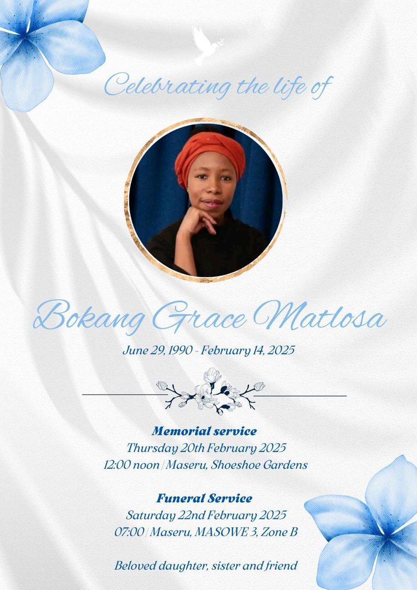 It is with deep sorrow that we announce the passing of our beloved colleague and friend, Bokang. She leaves behind an enduring legacy of innovation, inspiration, and kindness that continues to guide us. Join us in celebrating her life at a memorial service on 20 February 2025!