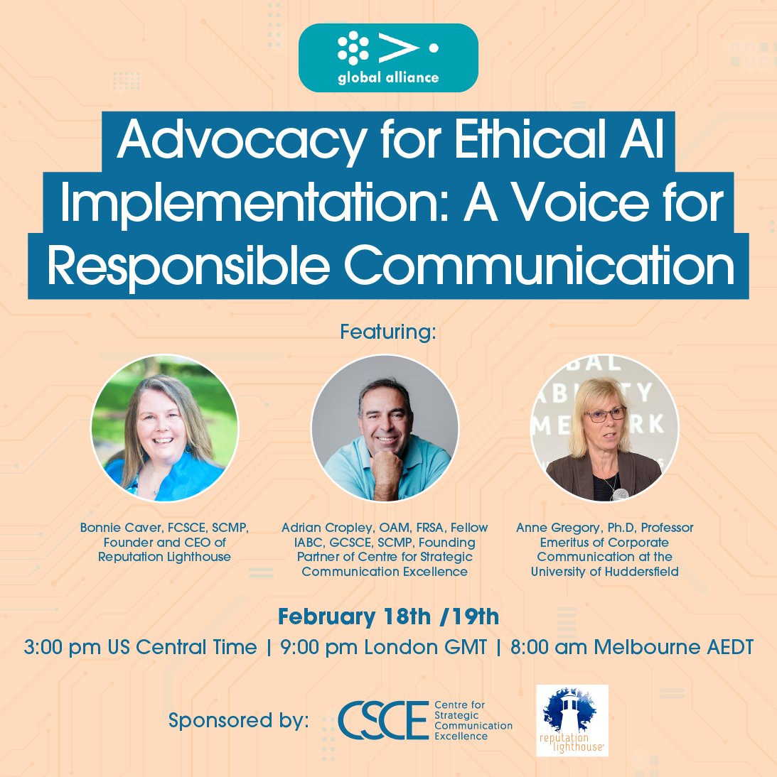 There's nothing on the telly, so join us tomorrow for a meaty discussion on how Comms can lead the ethical implementation of AI in your organisation.