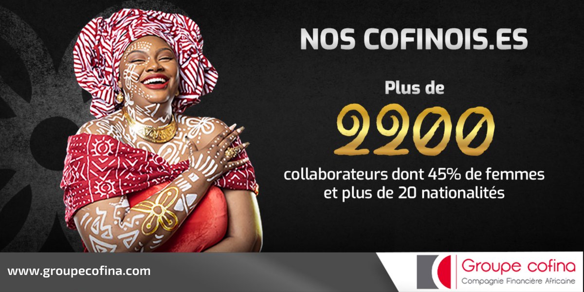 Aujourd'hui, notre capital humain est plus que jamais au cœur de notre réussite. ​

Grâce à chaque membre de notre équipe, nous faisons un pas de plus vers un avenir prometteur et solidaire.​​

#ProudlyCofinois ​
#GroupeCOFINAnotrehistoirecontinue
#Groupecofina