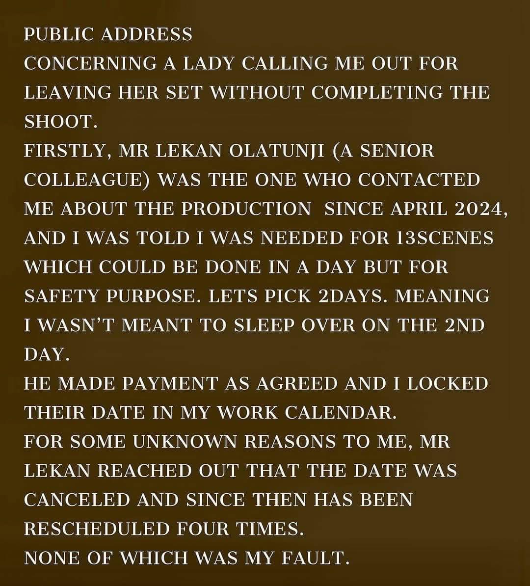 oshereatiolorin's tweet photo. Rotimi Salami finally explains why he left the movie location without completing his scenes for her colleague π¬
#oshereatiolorinyorubanews
#rotimisalami #obasa #Chikaike
#osun #regina #WAEC https://t.co/vngIgivH89