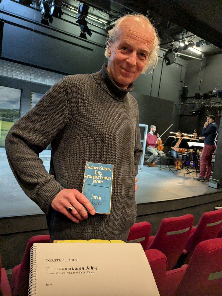 Thomas J Woods (@tomwoodstom) on Twitter photo Little piece of history. Torsten Rasch with the copy of Die wunderbare Jahre that he smuggled back into East Germany all those years ago. Now as an opera <a href="/theaterRGNSBRG/">Theater Regensburg</a> Little piece of history. Torsten Rasch with the copy of Die wunderbare Jahre that he smuggled back into East Germany all those years ago. Now as an opera <a href="/theaterRGNSBRG/">Theater Regensburg</a>