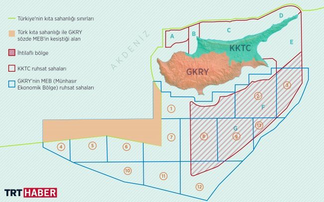 doganatliofis's tweet photo. Güney Kıbrıs Rum Yönetimi, Mısır ile ''Özellikle 6'ıncı saha hidrokarbonlarının geliştirilmesi için ev sahibi hükümet antlaşması imzalanacak'' açıklaması yaptı.

Bu hadsizlik kabul edilemez. O parselde Türkiye'nin egemenlik hakları da mevcut. Orası da vatan toprağı. Rum yönetimi kesinlikle kendini Ada'nın tek sahibi olarak görmemeli, bu asla kabul edilemez.
