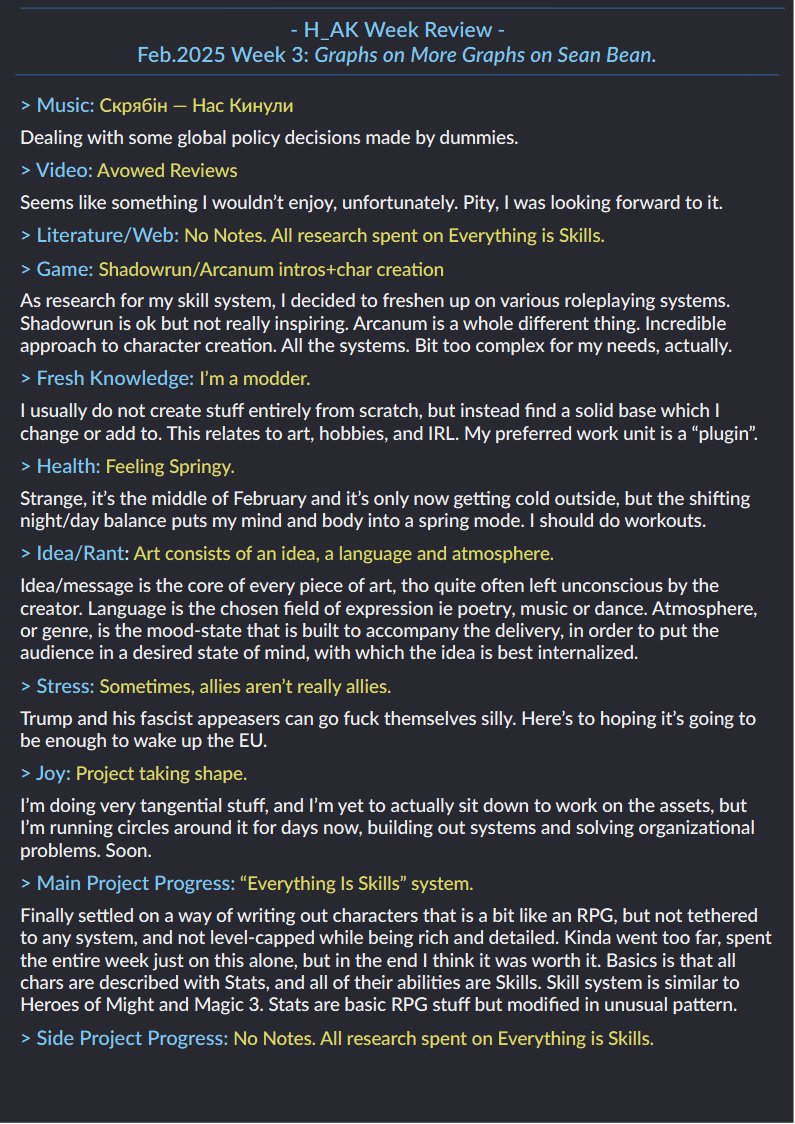 ACompleteHAK's tweet photo. #weekreview
#gamedev https://t.co/gLgdFJy0S8