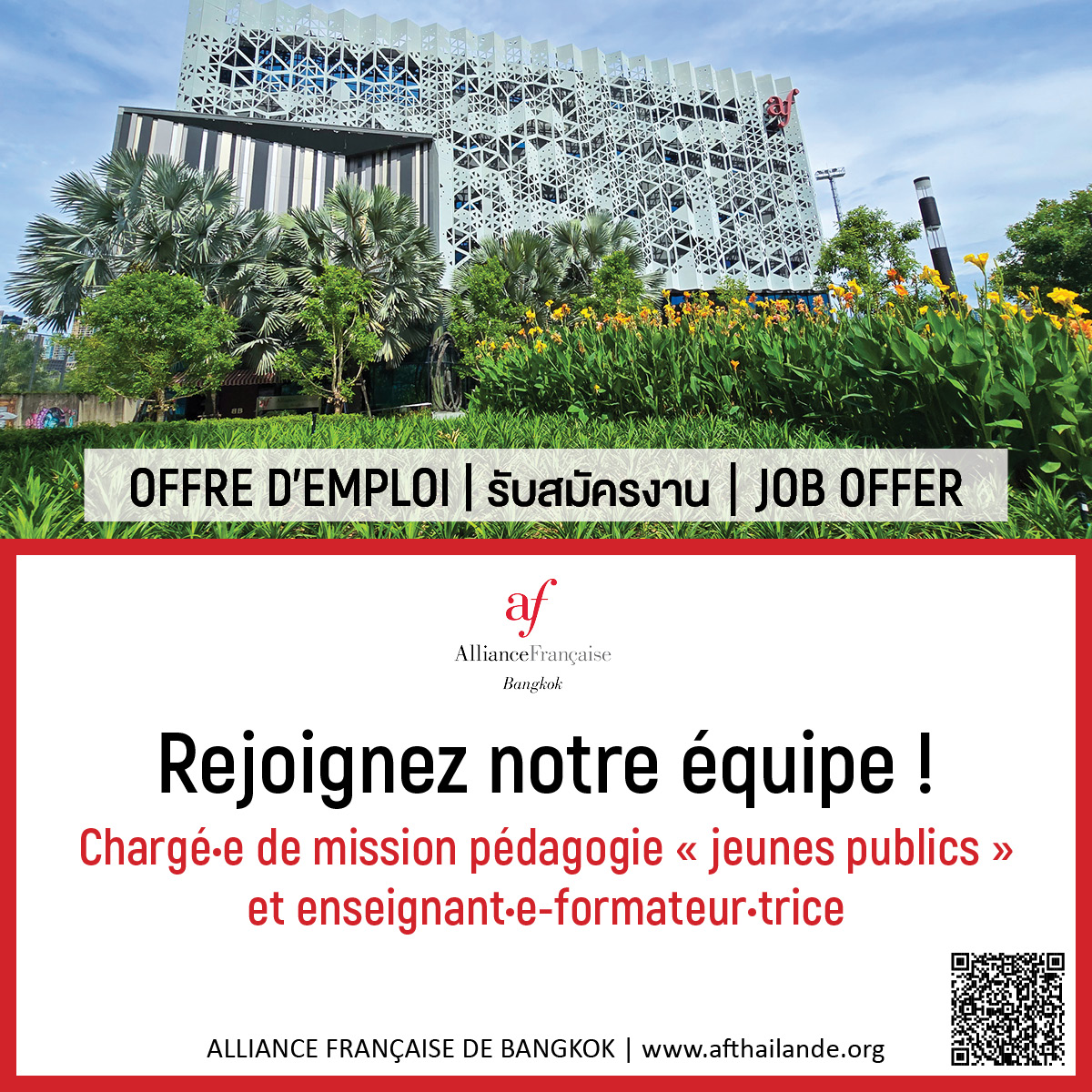 Alliance Française Bangkok tweet media