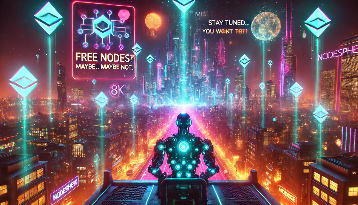 #Free #nodes? Maybe. Maybe not. But if we did… you wouldn’t want to miss it. 👀🔥 #NodeSphere #blockchain
