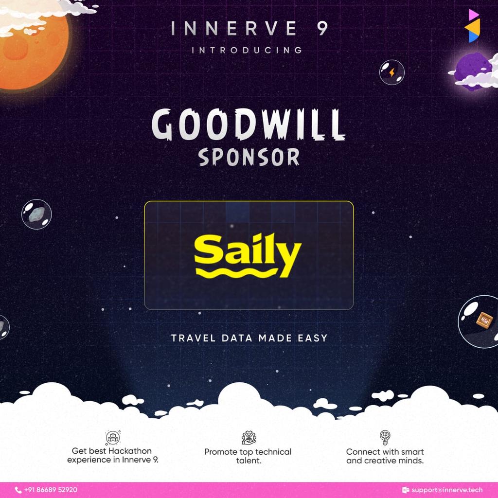 innerve_tech's tweet photo. 📣 Sponsor Alert!! 📣

We are thrilled to announce @sailyworld as our Goodwill Sponsor for Innerve 9.0! 🚀✨

A game-changer in the retail space, Saily empowers local businesses with seamless digital solutions, transforming the way we shop and sell. 🛍️💡

Their support fuels our vision for innovation and impact. Stay tuned for an exciting collaboration ahead! 🎉

~ May the Source Be With You! ❤️

#Innerve9 #NerveToInnovate #Sponsor