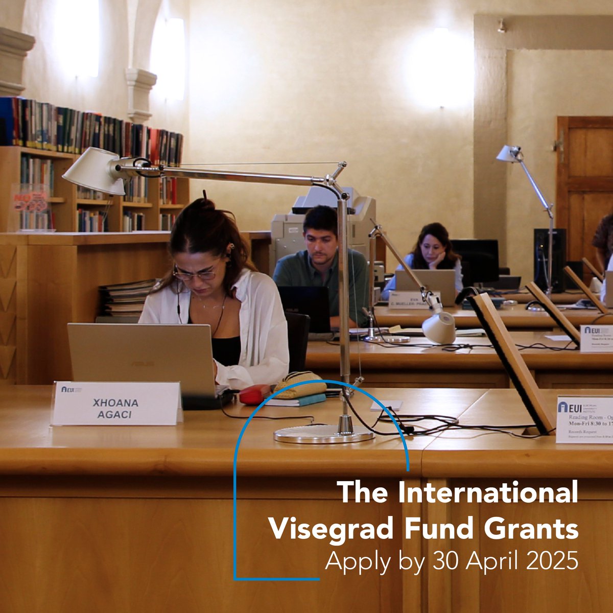 EUI_HistArchEU's tweet image. 📣 Spread the word!
The Historical Archives offers up to six @VisegradFund #research #grants to early career scholars from Czechia, Hungary, Poland, Slovakia, the Western Balkans & Eastern Partnership countries.
loom.ly/VMs03Js
#CFA #archivalresearch