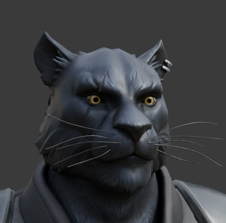 Am i crazy or does the new fortnite skin look like someone hit him with a baseball bat to the forehead.

Left - In game model
Right - Fixed head shape and different eyes