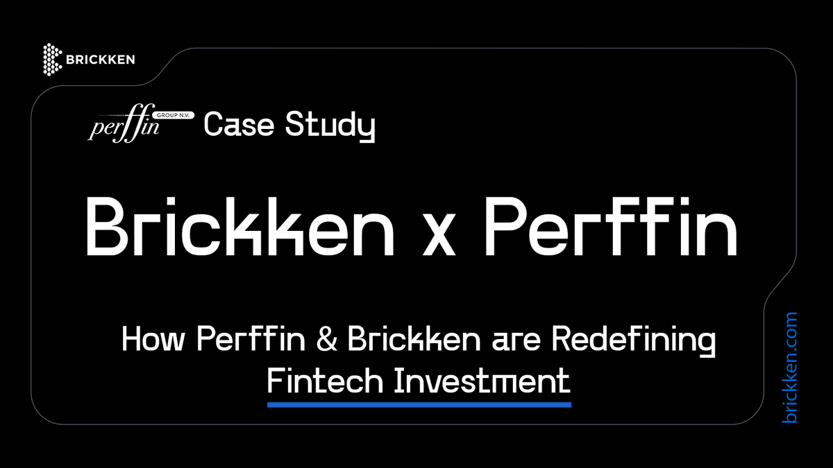 Brickken's tweet photo. 📊 Perffin & Brickken are reshaping fintech investment! 📊

By leveraging tokenization & blockchain, Perffin offers investors unprecedented access to high-growth fintech ventures while enhancing liquidity, transparency, and security. 🔗

🌍 With dual listings on Düsseldorf Stock Exchange & NASDAQ, Perffin is democratizing fintech opportunities for both institutional & retail investors.

“Together, we are redefining fintech standards.” - Rio Pierre-Yves Dongour, CEO of Perffin

🔗 Read the full case study: https://t.co/GGXGnTEpFq