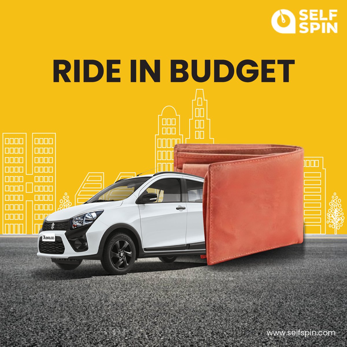 SelfspinM's tweet photo. Drive more, spend less! 🚗💸 with affordable self-drive car rentals

Why wait for cabs when you can have your own ride? Enjoy the freedom to travel on your terms with SelfSpin.

#SelfSpin #CarRental #BudgetRides #DriveYourWay #AffordableTravel #SelfDrive https://t.co/wAJLHEp4Rn