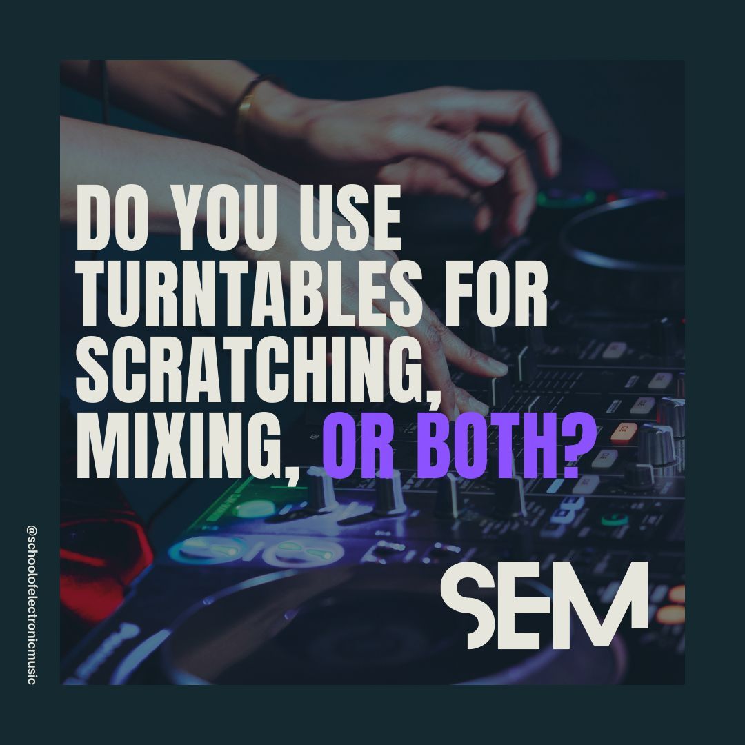 semmanchester's tweet image. 🎶 Do you use turntables for scratching, mixing, or both? Let us know how you incorporate them into your DJing! #DJLife #Turntables #Scratching #Mixing