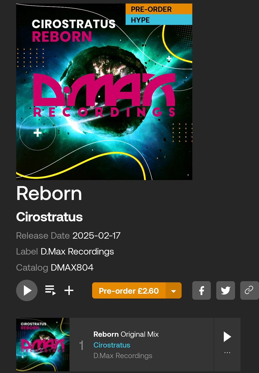 Red_Knob_'s tweet photo. The second track of 2025 was released today on D-Max Recordings (Germany). Available to buy in all stores

#trance #upliftingtrance #trancefamily https://t.co/OLVsQut4hK