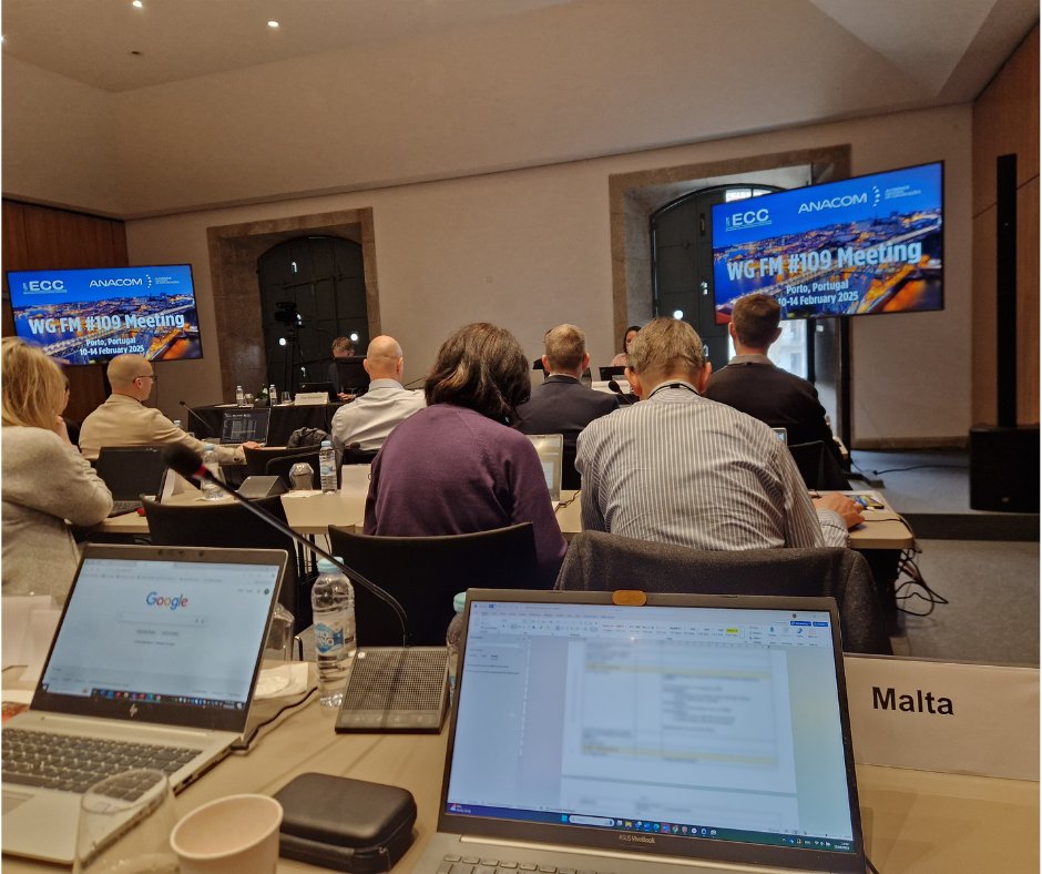 MCA participated in the Electronic Communications Committee Working Group on Frequency Management in Portugal.
Malta implements a wide range of ECC Decisions and Recommendations through its National Frequency Plan, reflecting its commitment to effective spectrum management.