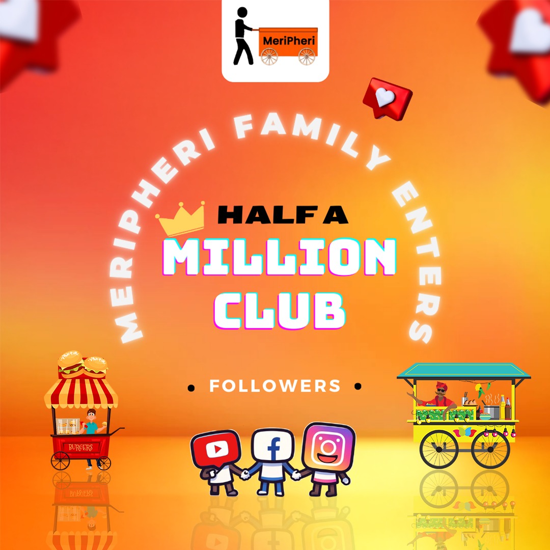 Meripheriapp's tweet image. 500K STRONG!
The MeriPheri family just hit half a million, and we couldn’t have done it without YOU! Your love, support, and belief in our journey mean the world. 

#MeriPheri #500KFamily #HalfMillionStrong #ThankYou #supportlocal #localbusinesses #buylocal