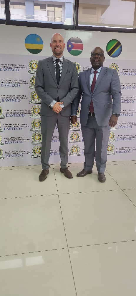 Today met with David Roos, the Head of Programme GIZ/EAC at EASTECO in Kigali to discuss a new project East Africa Alliance for  Artificial Intelligence that will be jointly  implemented by EASTECO, IUCEA and GIZ/EAC. EASTECO will lead the development of  EAC Regional AI Policy
