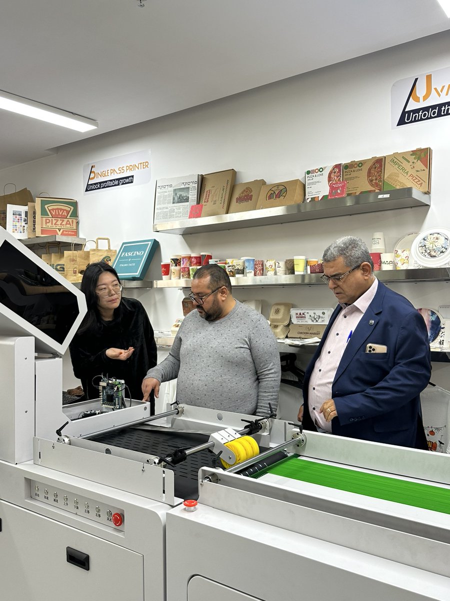Giftec279058's tweet image. Welcome users from Tunisia to come to Giftec factory to learn about single pass packaging printer!#tunisia

#packagingprinter #packagingprinting #singlepassprinter #onepassprinter #digitalprinter #carton #cartonbox #digitalprinter #digitalprintingmachine #handbags #shoppingbag