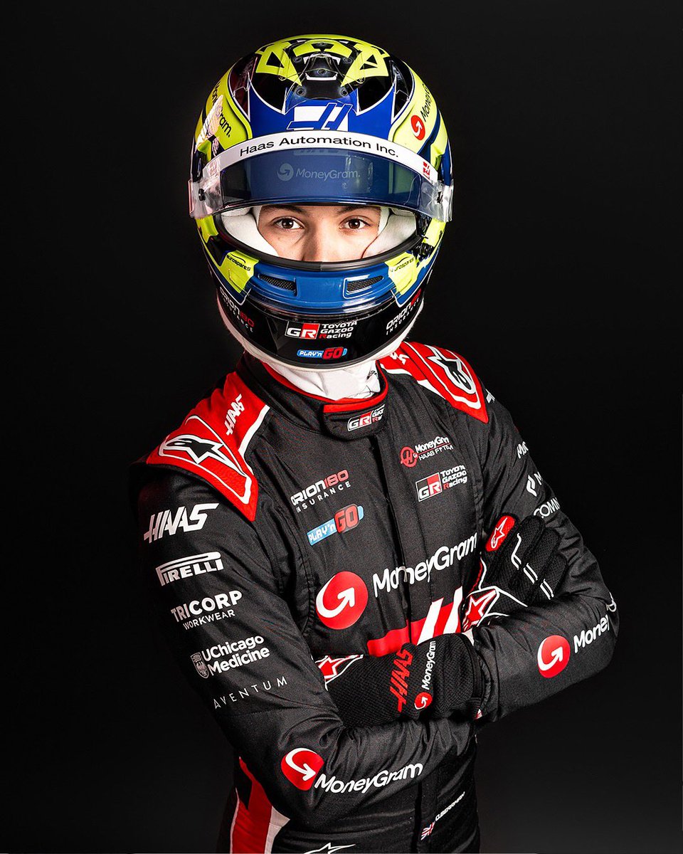 オリバー・ベアマン、2025シーズン使用するヘルメットデザインを公開