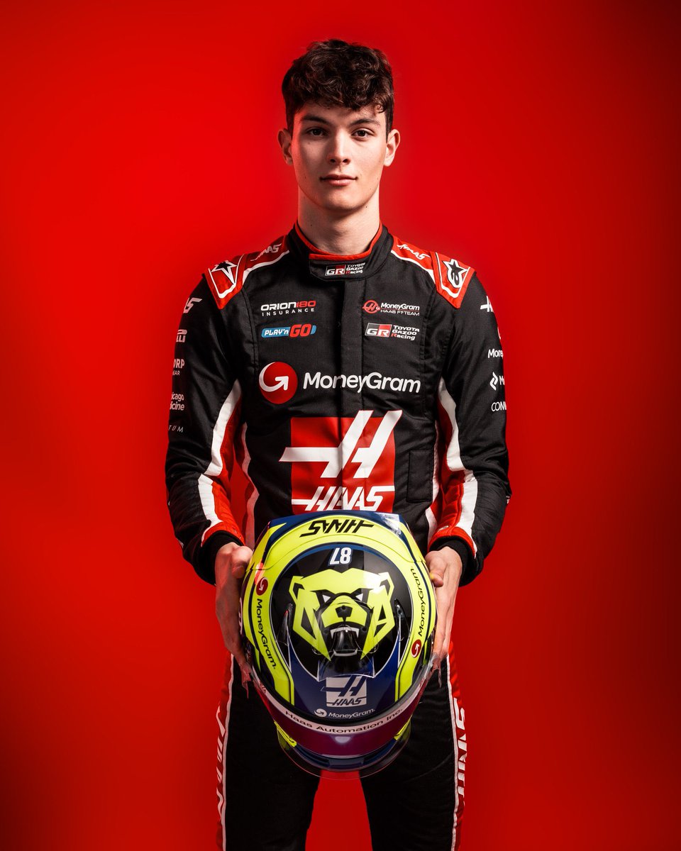 オリバー・ベアマン、2025シーズン使用するヘルメットデザインを公開