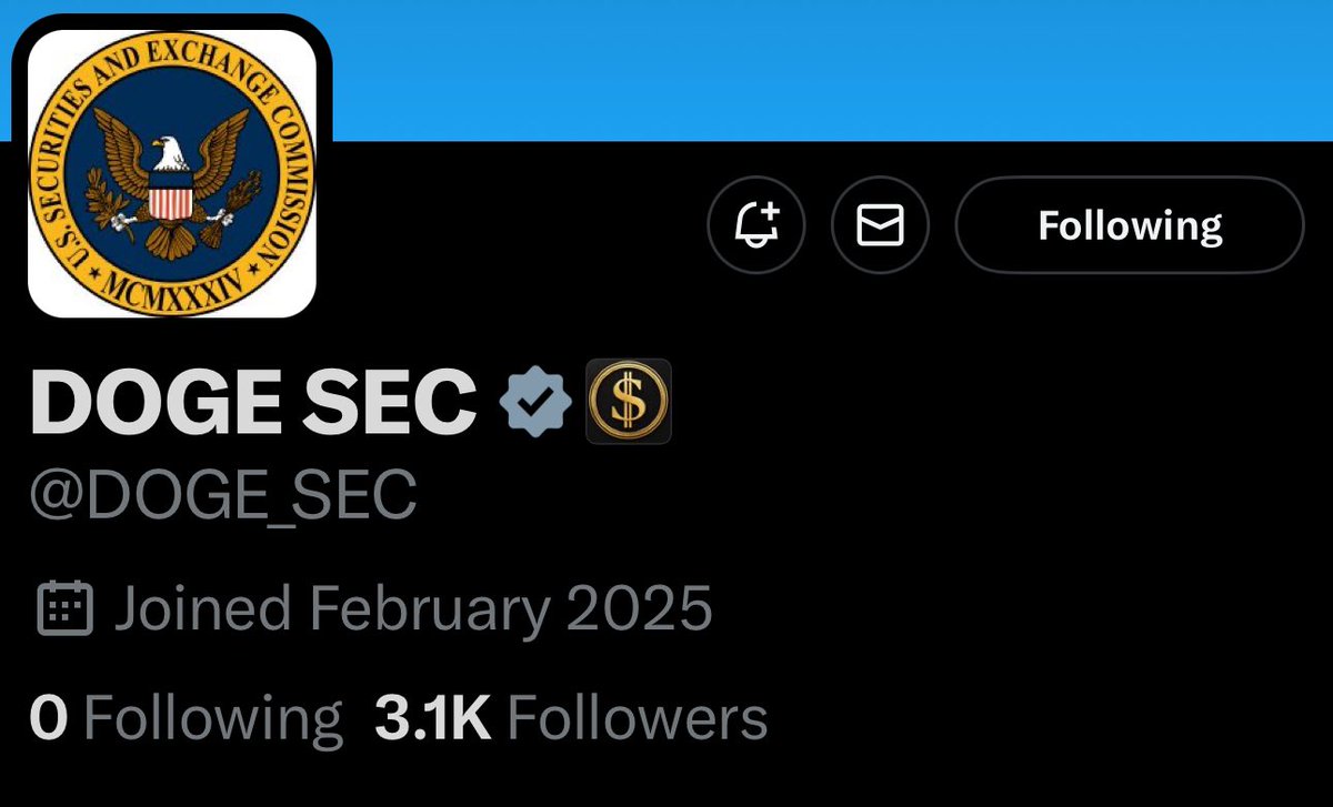 kshaughnessy2's tweet image. The newly created @DOGE_SEC. 

Is the @SEC next up for an audit? 

Waiting to hear these words from the administration... 👇

"..Anyone who naked shorts, their brokers, their prime brokers, anyone who helps facilitate a naked short, anyone who is any part of this crime, when we