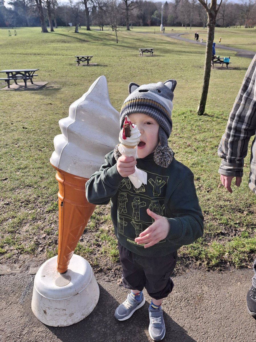 The February break seems to have crept up on us!

3 days of no school for E, it's snowing, the whole house is unwell &amp; N has his immunisations right in the middle of it.

Park, crafts, cinema, soft play, sensory rooms and whatever else I can chuck at him coming Elijahs way! 😂❤️