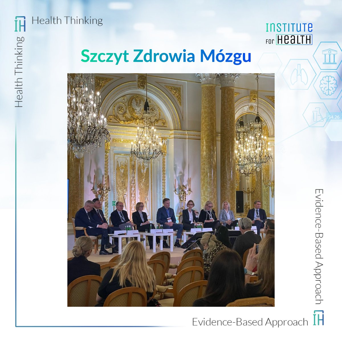 Institut4Health's tweet photo. W zeszły piątek mieliśmy okazję być gośćmi ważnego wydarzenia - Szczytu Zdrowia Mózgu organizowanego przez @TermediaPL.
O ile w debacie publicznej bardzo dużo mówi się o chorobach cywilizacyjnych, o tyle w kwestii chorób neurologicznych mamy jeszcze dużo do zrobienia. https://t.co/QA5qBTBefx
