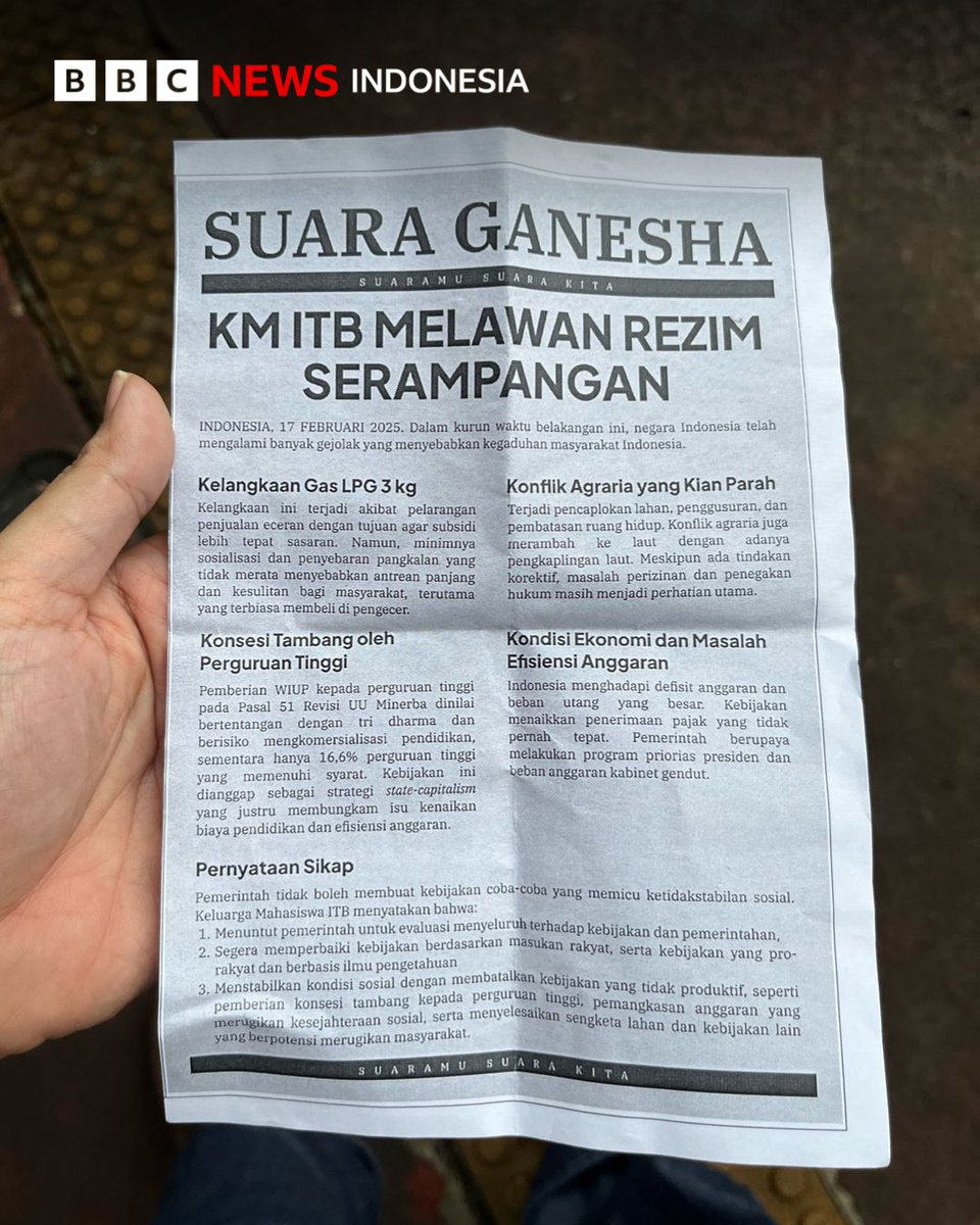 BBC News Indonesia tweet media