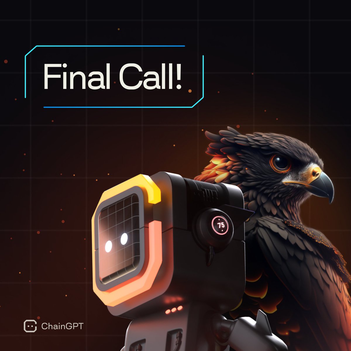 This is the last chance to generate your <a href="/trycarbonio/">Carbon Browser</a> NFT! ⏰

Make sure to enter before 12 PM UTC tomorrow to still have a chance to win a share of our $20,000 prize-pool!

Start minting now ➡️ nft.chaingpt.org/events/chaingp…