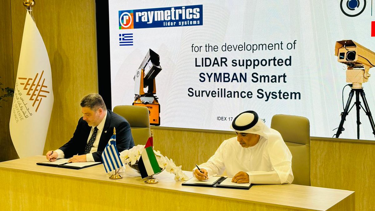 Raymetrics's tweet image. ΣΗΜΑΝΤΙΚΗ ΣΥΜΦΩΝΙΑ ΤΗΣ ΕΛΛΗΝΙΚΗΣ ΕΤΑΙΡΕΙΑΣ RAYMETRICS S.A. ΜΕ ΤΗΝ KEY TECHNOLOGIES ΣΤΟ ABU DHABI ΣΤΟ ΠΛΑΙΣΙΟ ΤΗΣ ΔΙΕΘΝΟΥΣ ΕΚΘΕΣΗΣ ΑΜΥΝΤΙΚΟΥ ΥΛΙΚΟΥ IDEX 2025

linkedin.com/feed/update/ur…