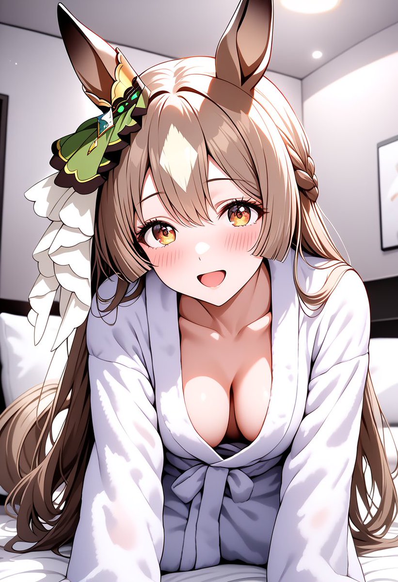 wyp3g's tweet image. ドキドキなウマ娘達12
(露出少なめです)
#ウマ娘　#サクラチヨノー　#スマートファルコン　#サトノダイヤモンド　#ネオユニヴァース
#DaysAI  #AIイラスト