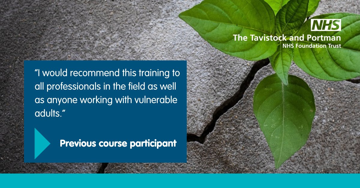 According to the Office for National Statistics, an estimated 7.5% of adults aged 18 to 74 years in England and Wales have experienced some form of sexual abuse before the age of 16.

Find out how you can support them in your work 👉  tavistockandportman.ac.uk/courses/child-…