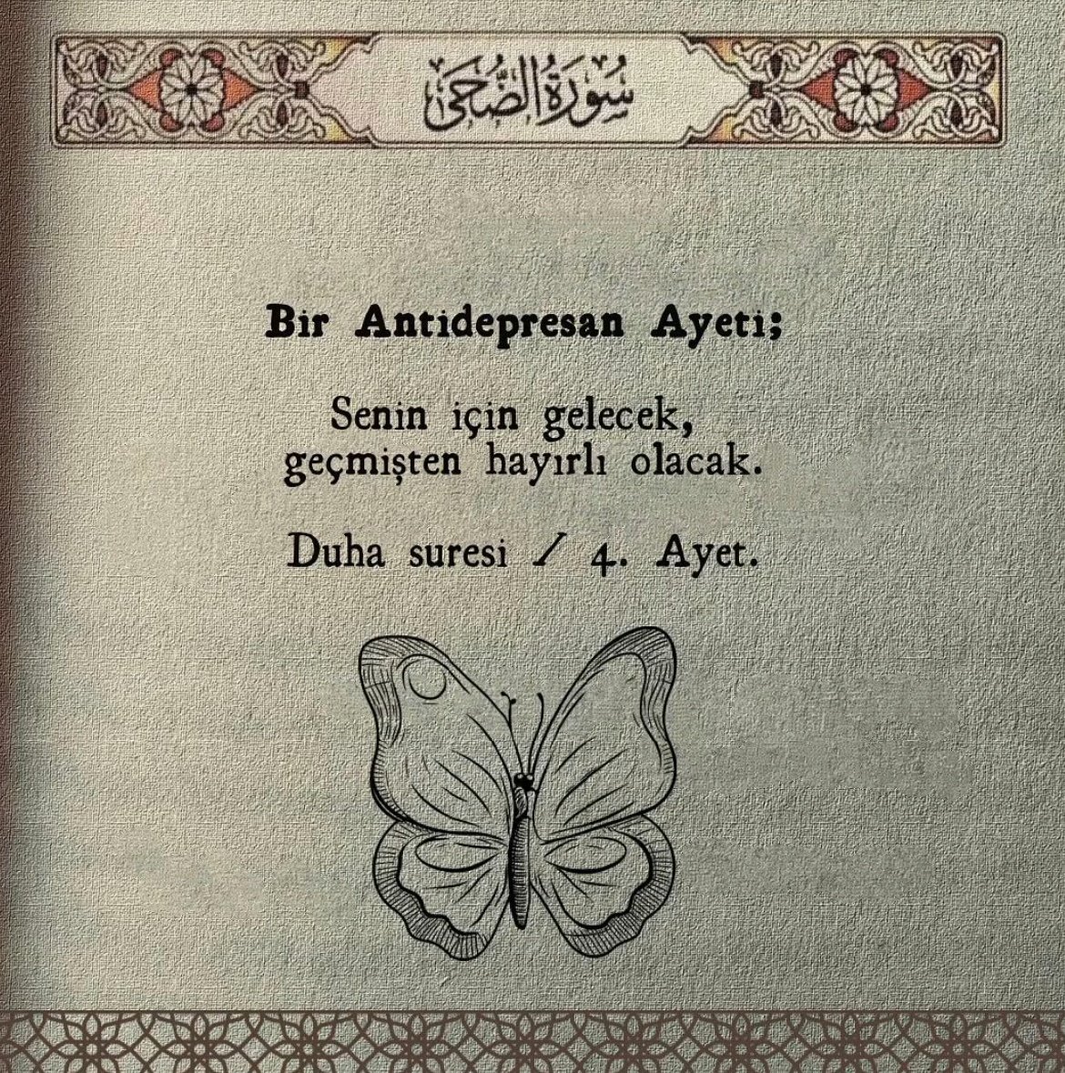 Bir Antidepresan Ayeti ;