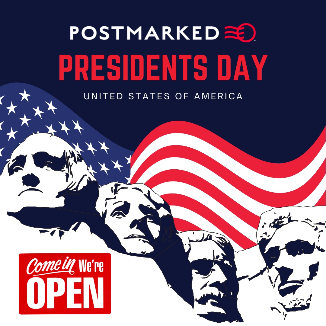 Happy President’s Day!  The Post Office is closed today but we are open 9a-6p.  FedEx/UPS/DHL are on their normal schedule today.  Come see us right off exit 28 in the Fresh Market Shopping Center next to Home Sense.  #postmarked #lkn #corneliusnc #lakenorman