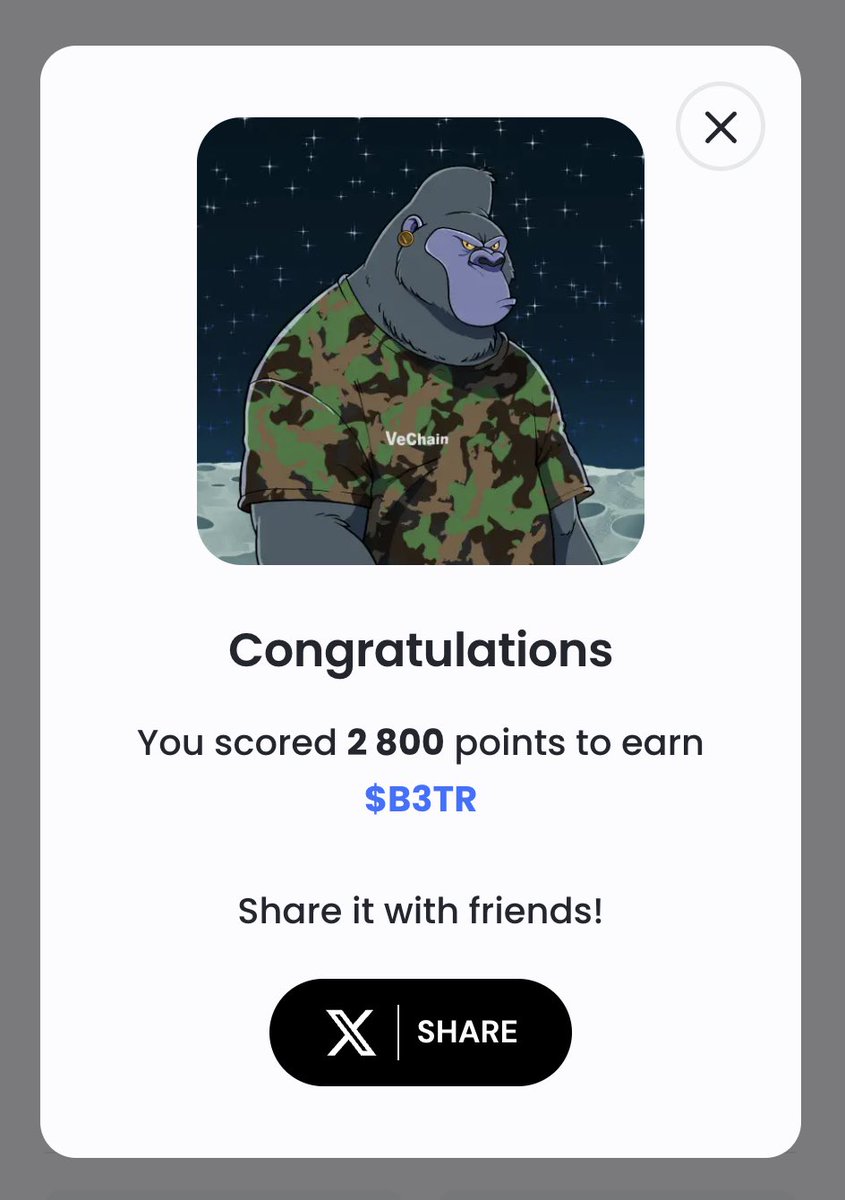 WoV B3TRBOARD IS NOW LIVE! 🚀

The wait is over: the WoV B3TRBOARD is officially live, and it’s time to start earning B3TR rewards on worldofv.art 

How it works:
✅ Collect VNFTs on World of V
✅ Earn points for each purchase and climb the leaderboard
✅ The higher