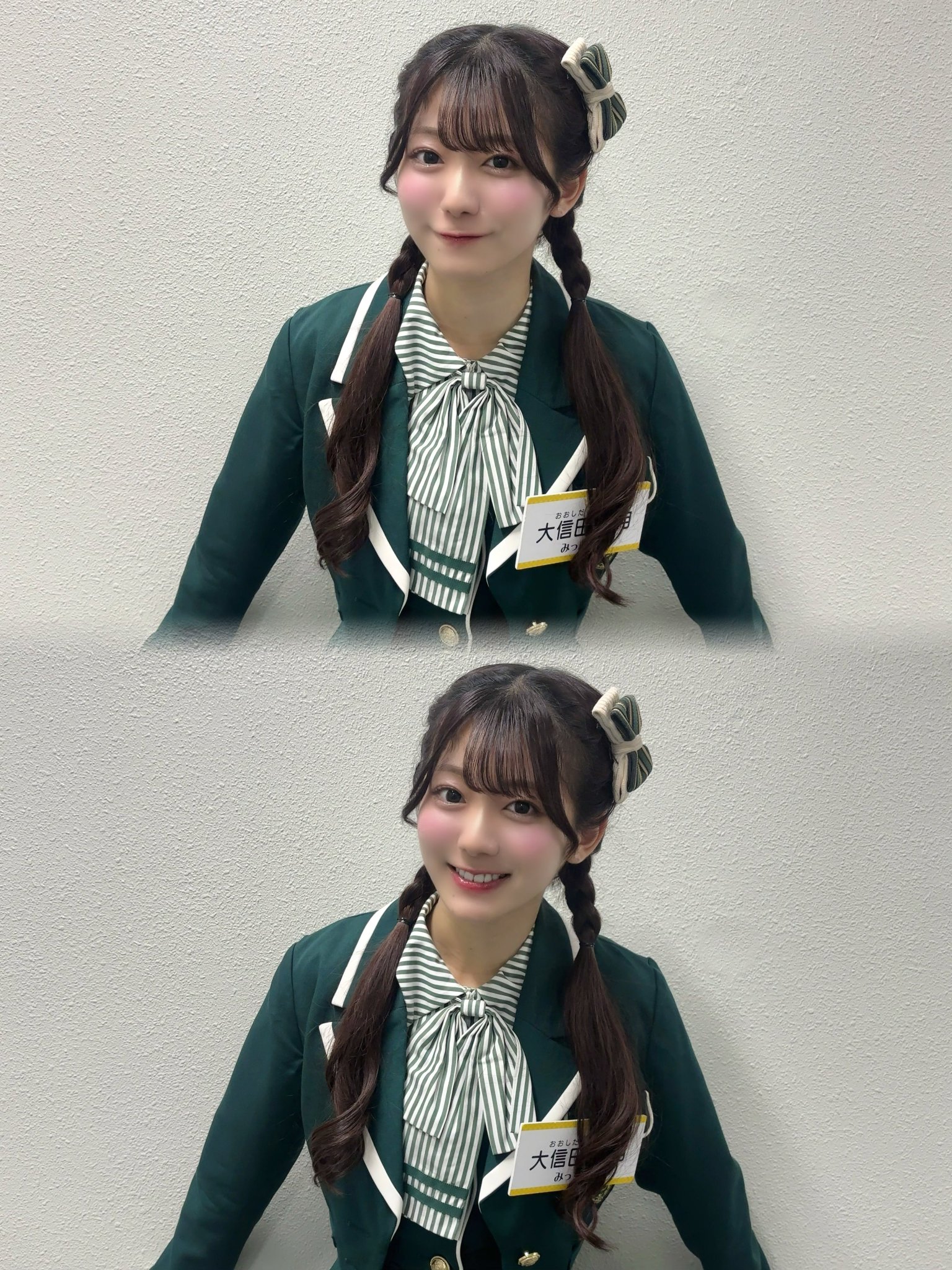 大信田美月 直筆　生写真チュウ ダイナー衣装 ニアジョイ　イコノイジョイ 大信田美月 直筆 生写真チュウ ダイナー衣装 ニアジョイ