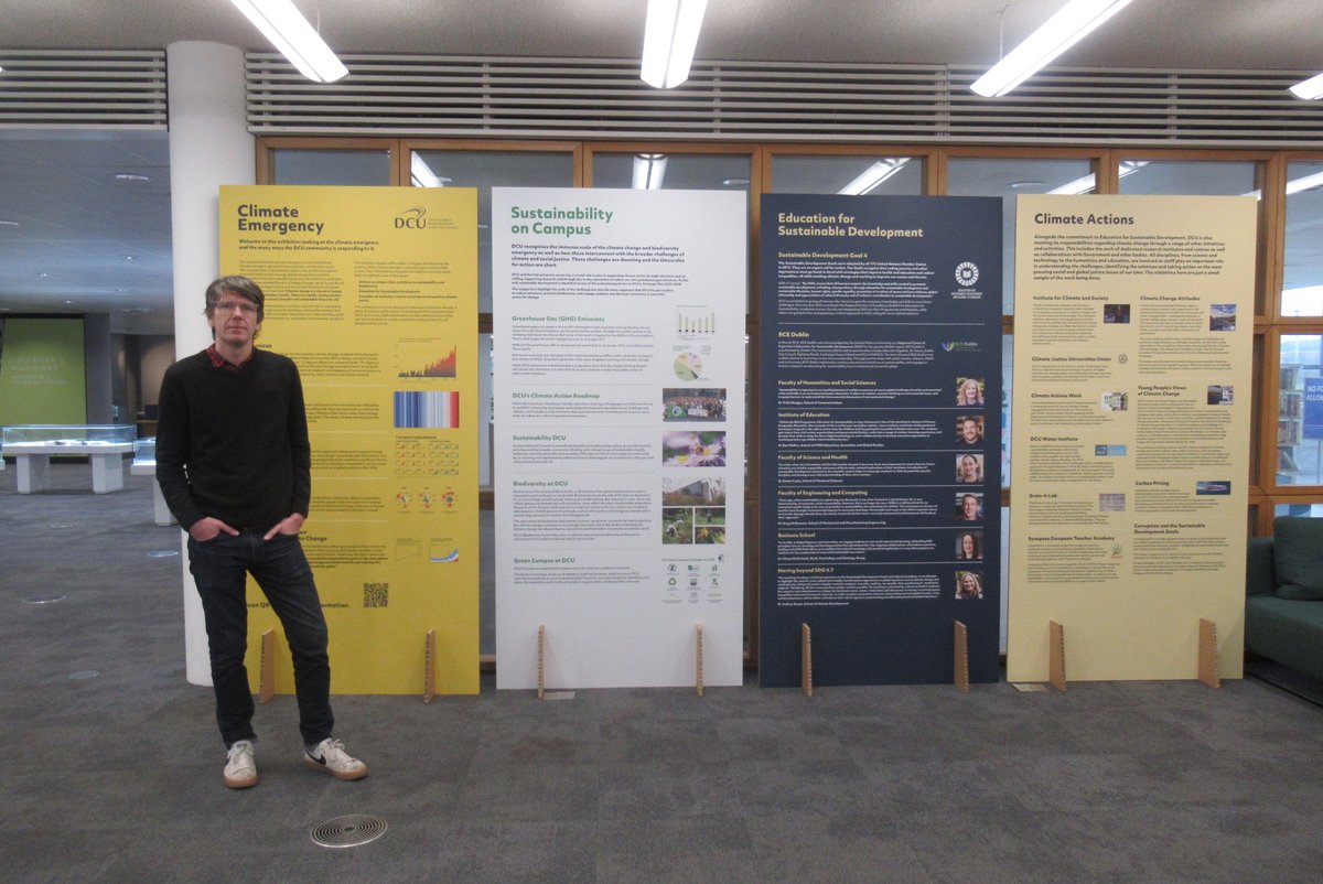 DCU Library (@dculib) on Twitter photo Visit the Climate and Sustainability Exhibition in O'Reilly Library and learn how the <a href="/DCU/">Dublin City University</a> community is responding to the climate emergency. To attend tomorrow's exhibition launch in O'Reilly Library at 2pm RSVP barry.peak@dcu.ie More info: dcu.ie/library/climat… Visit the Climate and Sustainability Exhibition in O'Reilly Library and learn how the <a href="/DCU/">Dublin City University</a> community is responding to the climate emergency. To attend tomorrow's exhibition launch in O'Reilly Library at 2pm RSVP barry.peak@dcu.ie More info: dcu.ie/library/climat…