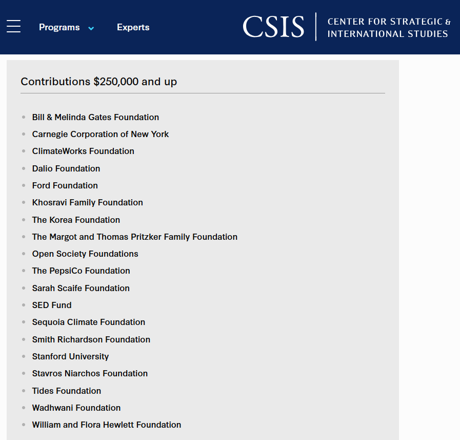 DavidHundeyin's tweet image. Why, yes, senior associate at @CSIS, of course this is what you would say. What else could you POSSIBLY say while working for an NGO that is funded by every American establishment organisation and individual that has a grudge against Donald Trump?

I mean Rex fucking Tillerson?