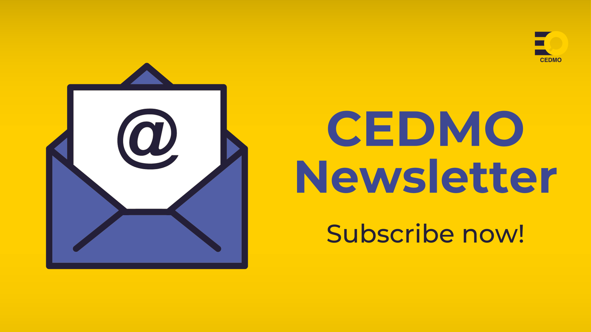 CEDMOhub's tweet image. 📩 Subscribe to the CEDMO newsletter!
Want to keep up to date with disinformation, artificial intelligence and its impact on society in the Czech Republic, Slovakia and Poland? 🇨🇿🇸🇰🇵🇱
👉 Subscribe on our website: cedmohub.eu