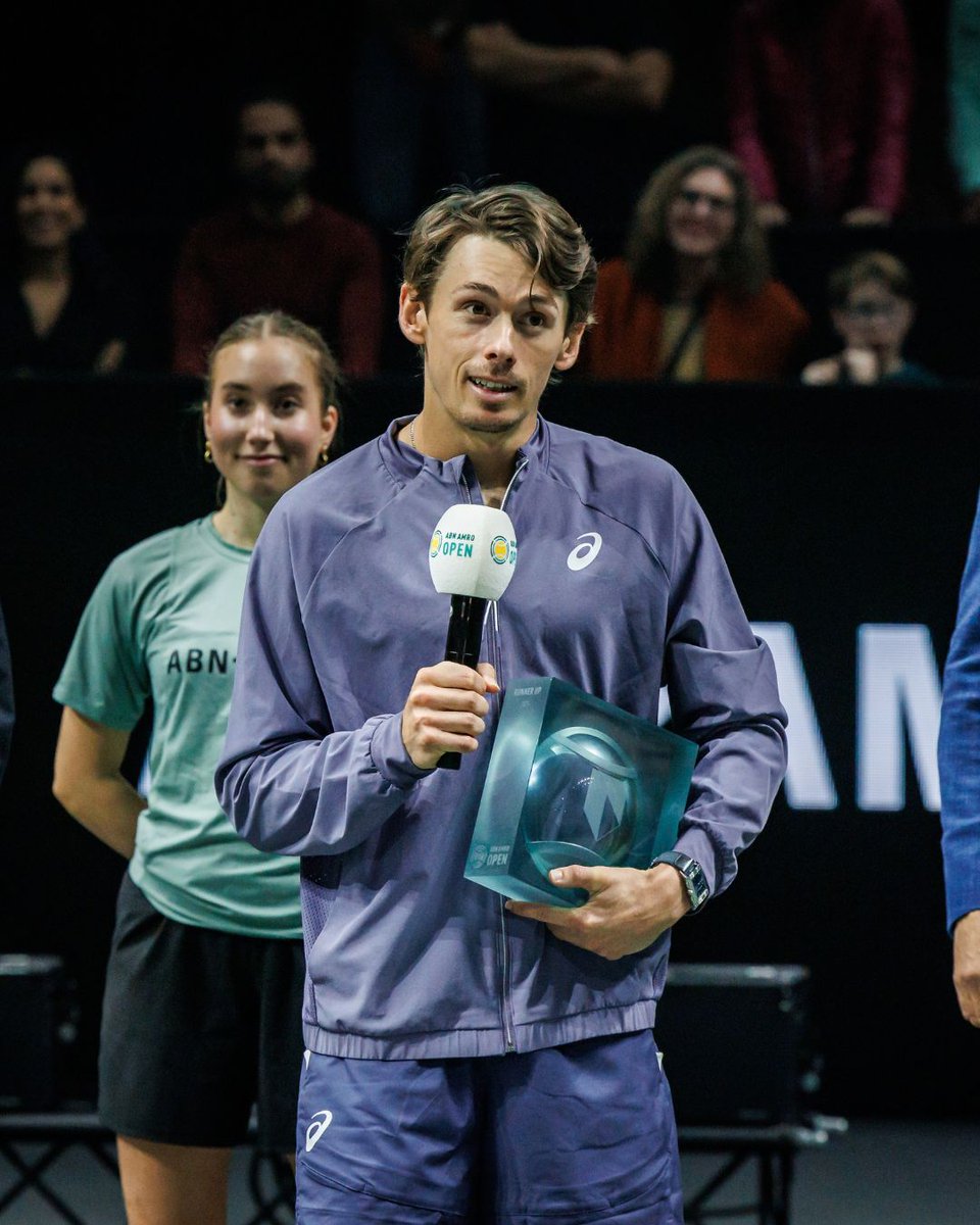 Our 2025 finalist is celebrating his special day today. Wishing Alex de Minaur a happy birthday! 
#ABNAMROOpen #HappyBirthday #Demon