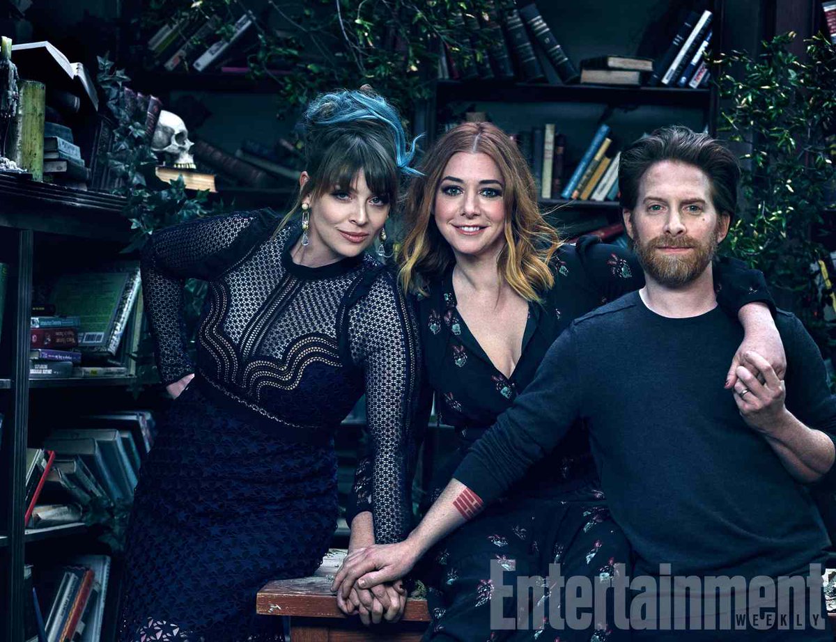 Amber Benson, Alyson Hannigan &amp; Seth Green for Entertainment Weekly celebrating Buffy's 20th anniversary. (April 2017) 📸