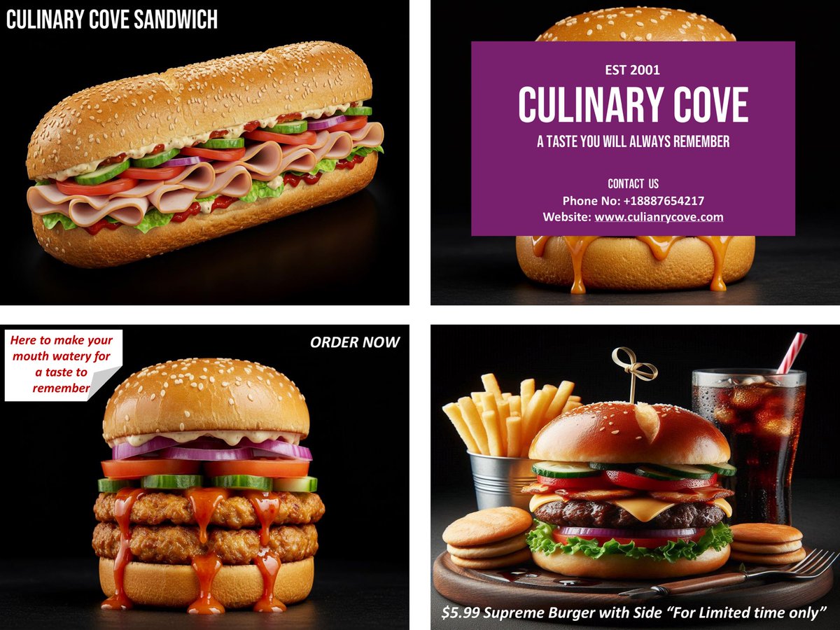 TLBY_Co's tweet image. Designed a restaurant menu that is inviting and easy to navigate. A good menu isn’t just about food, it’s about the experience.

#GraphicDesign #RestaurantMenu #MenuDesign #FoodIndustry #CreativeDesign